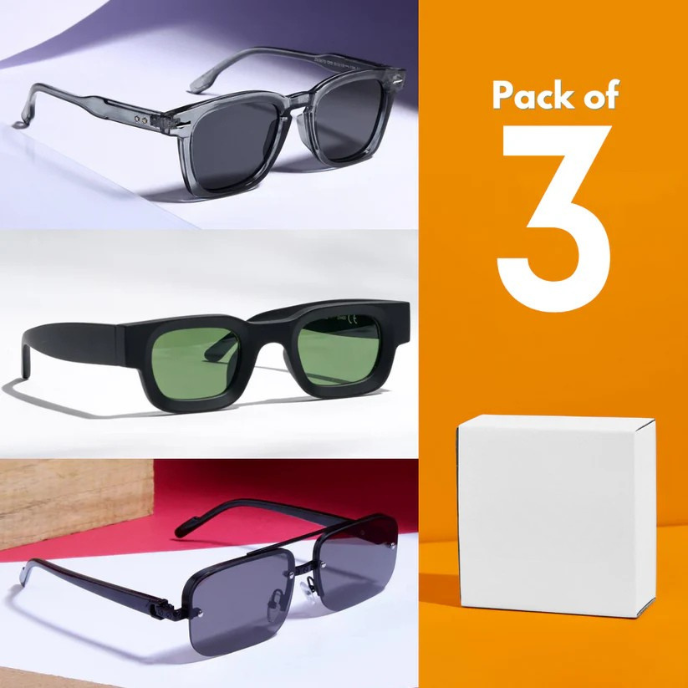 Holiday Box of 3 Sunglasses