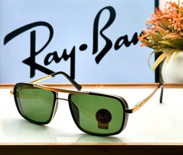 GOLD GREEN GLASS LENS