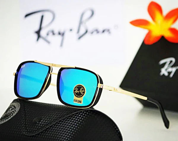 GOLD AQUA GLASS LENS