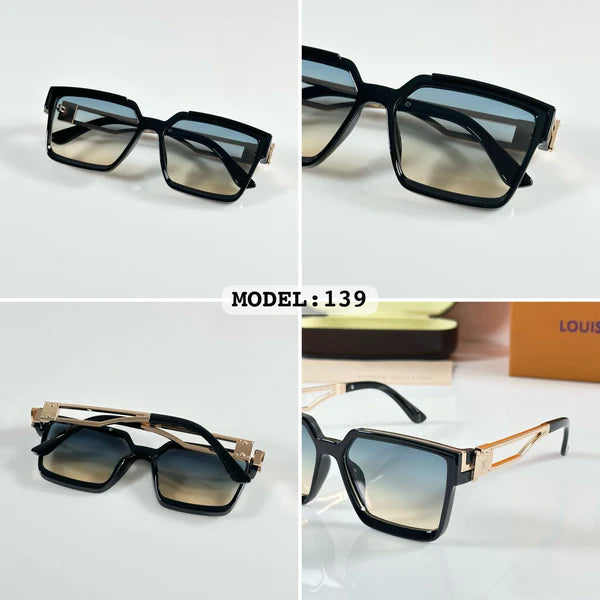 Gold Black Green DC Sunglasses