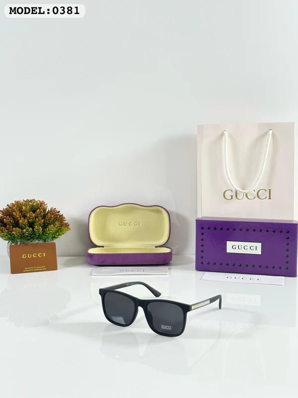 Mate Black Square Men Sunglasses