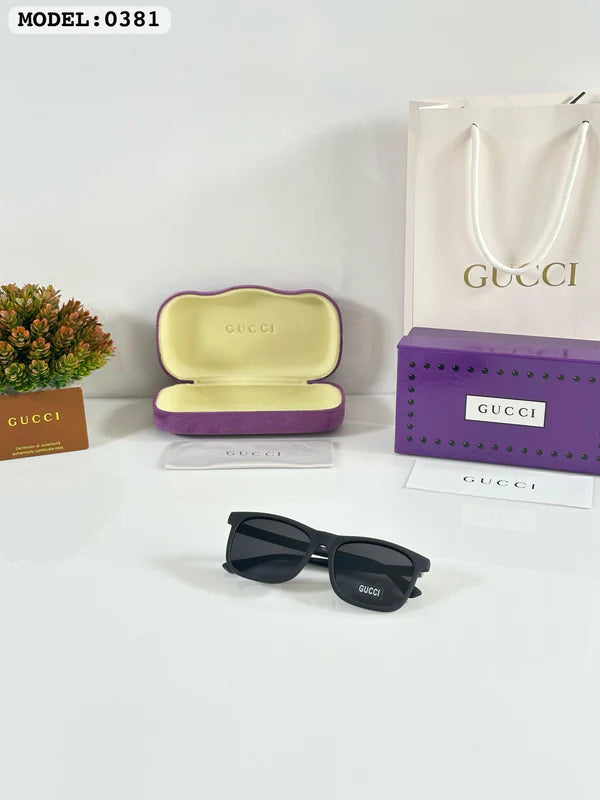Mate Black Square Men Sunglasses