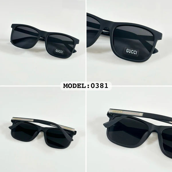Mate Black Square Men Sunglasses