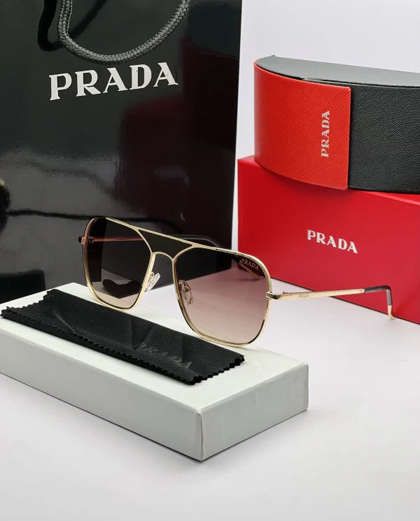 Golden Brown Shades Men Sunglasses