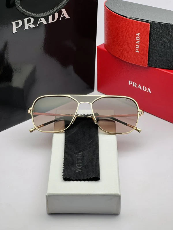 Golden Brown Shades Men Sunglasses