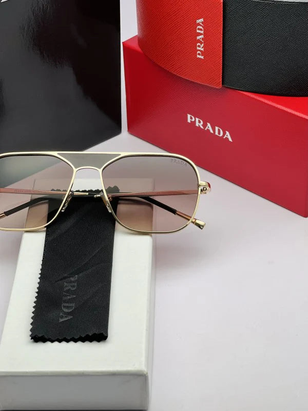 Golden Brown Shades Men Sunglasses