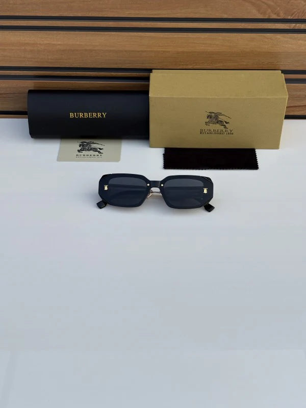 Full Black Square Sunglasses