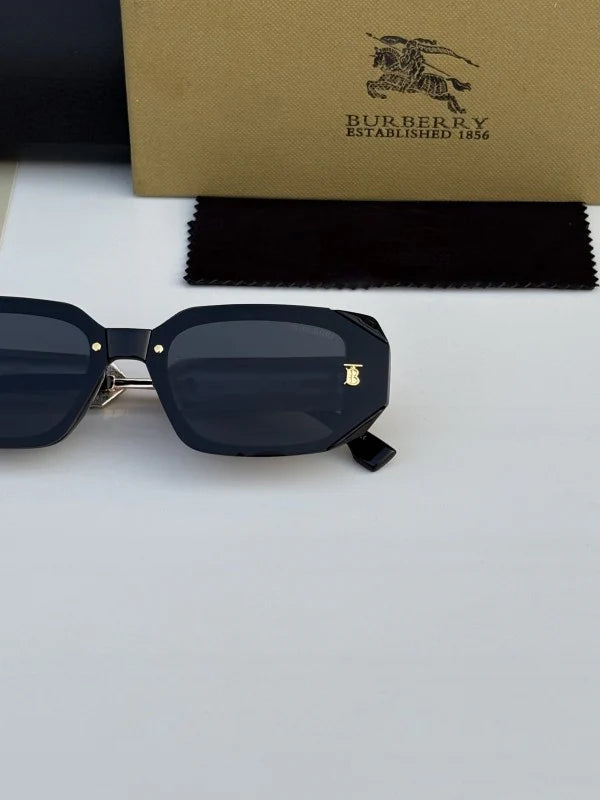 Full Black Square Sunglasses