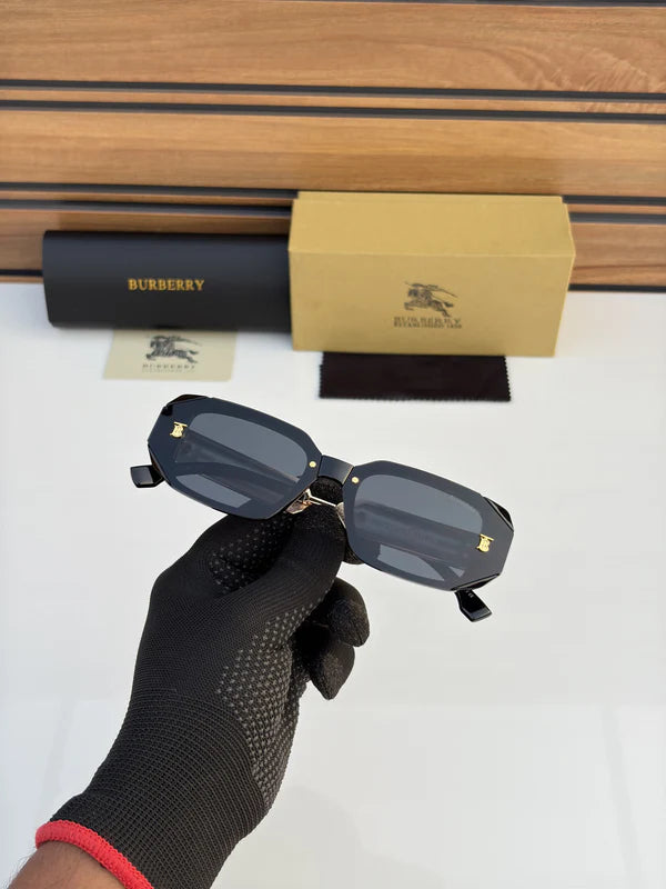 Full Black Square Sunglasses