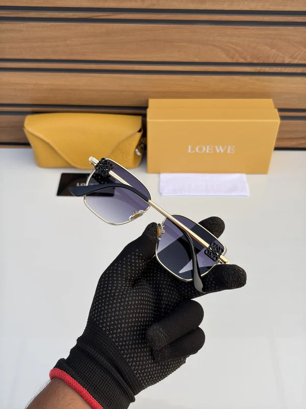Black Shade Men Square Sunglasses