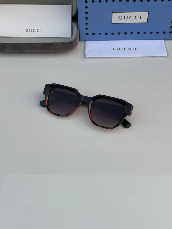 Black Shade Brown Sunglasses
