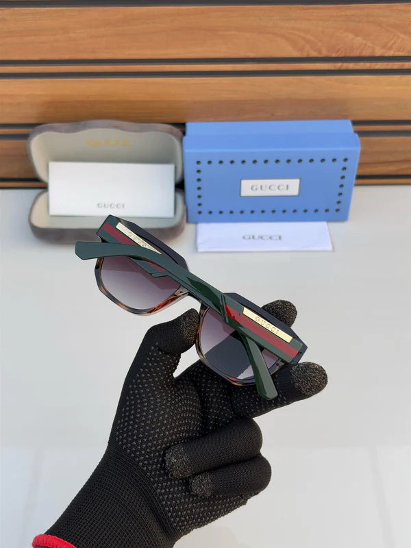 Black Shade Brown Sunglasses