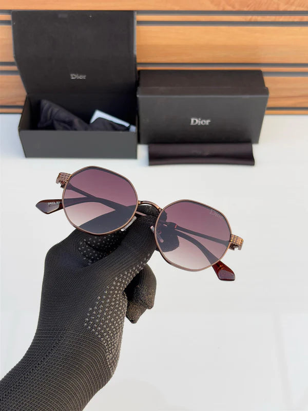 Purple DC Square Men Sunglasses