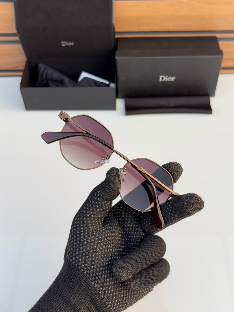 Purple DC Square Men Sunglasses