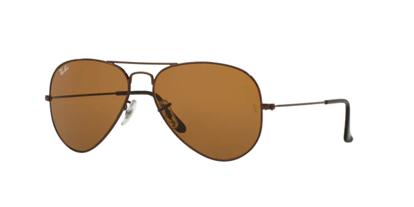 Aviator Classic Brown Brown UV-400 Sunglasses