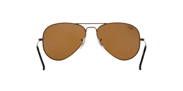 Aviator Classic Brown Brown UV-400 Sunglasses