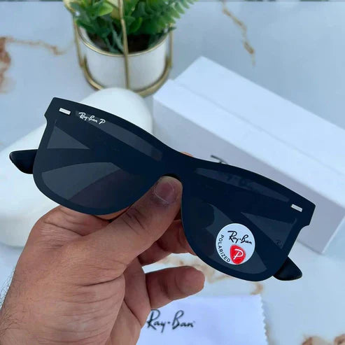 Black & Black Sunglass For Unisex