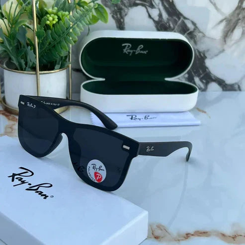 Black & Black Sunglass For Unisex