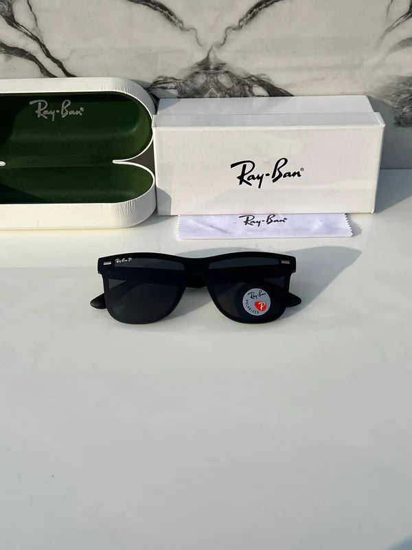 Black & Black Sunglass For Unisex