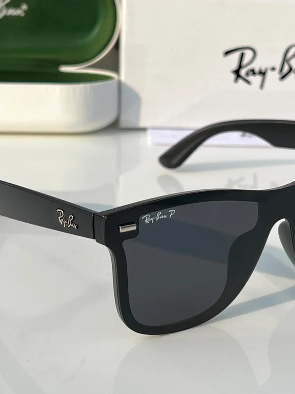 Black & Black Sunglass For Unisex