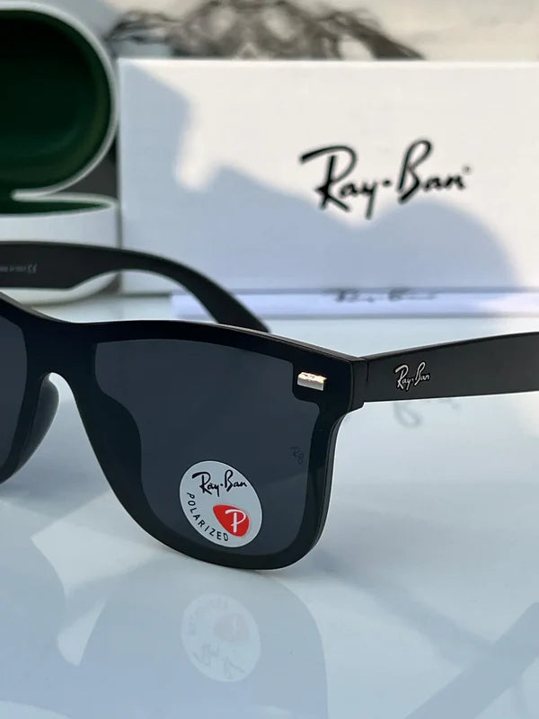 Black & Black Sunglass For Unisex